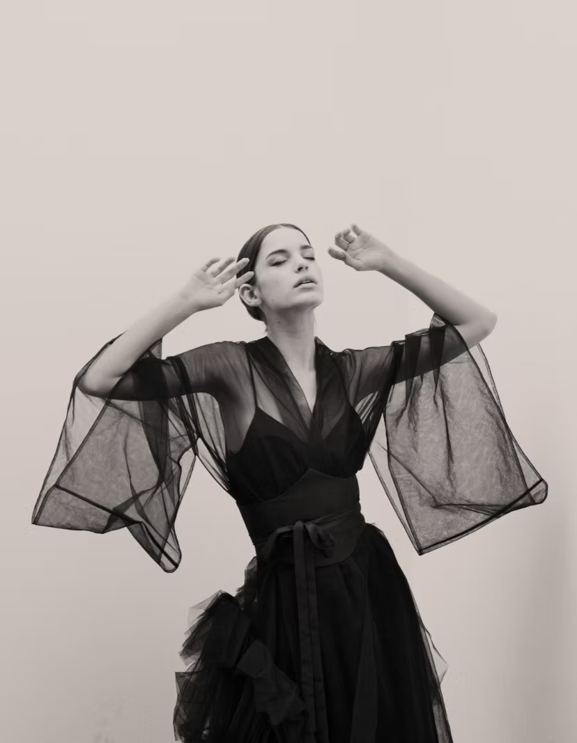 Nothing Is A Lot Tulle Kimono