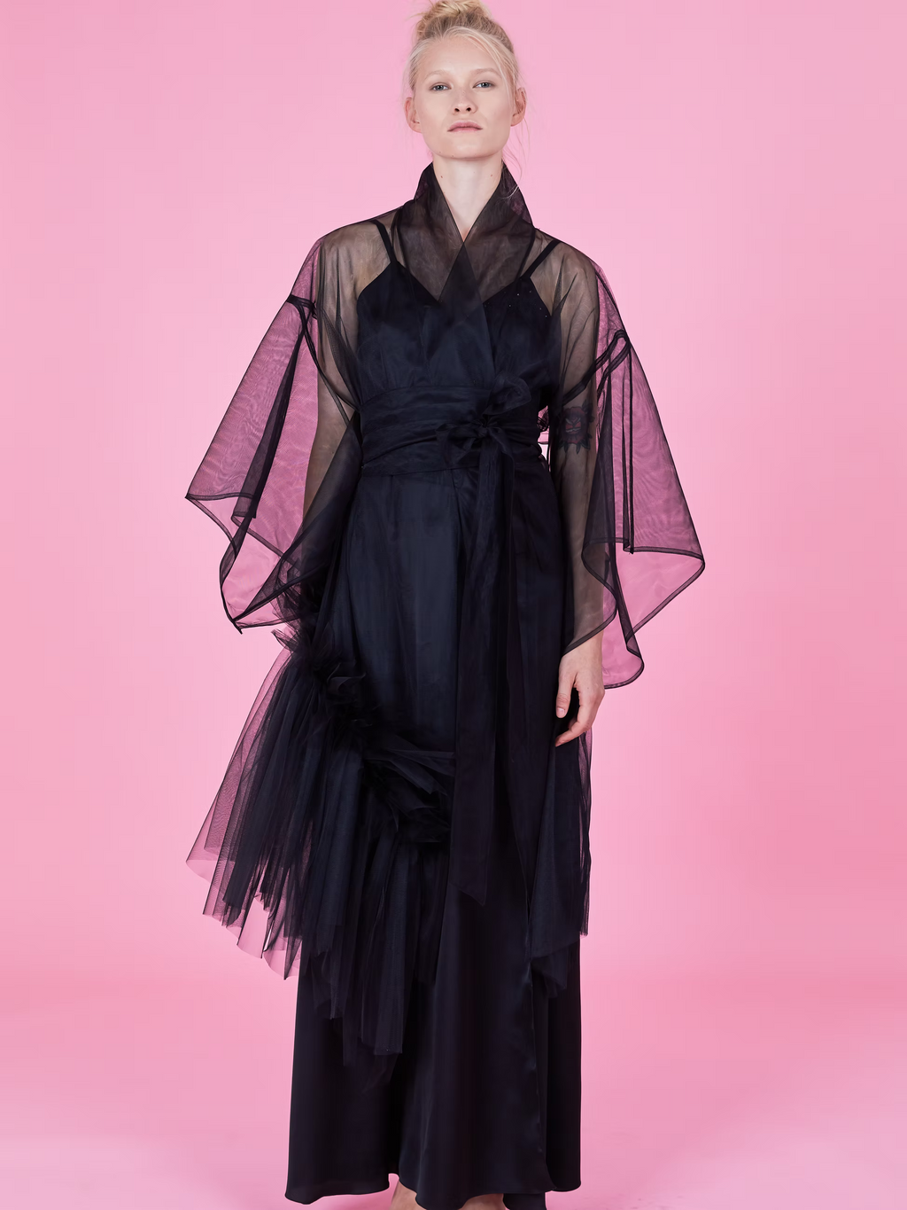 Nothing Is A Lot Tulle Kimono