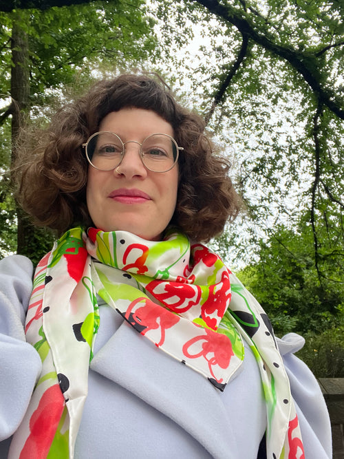 100% Silk Scarf