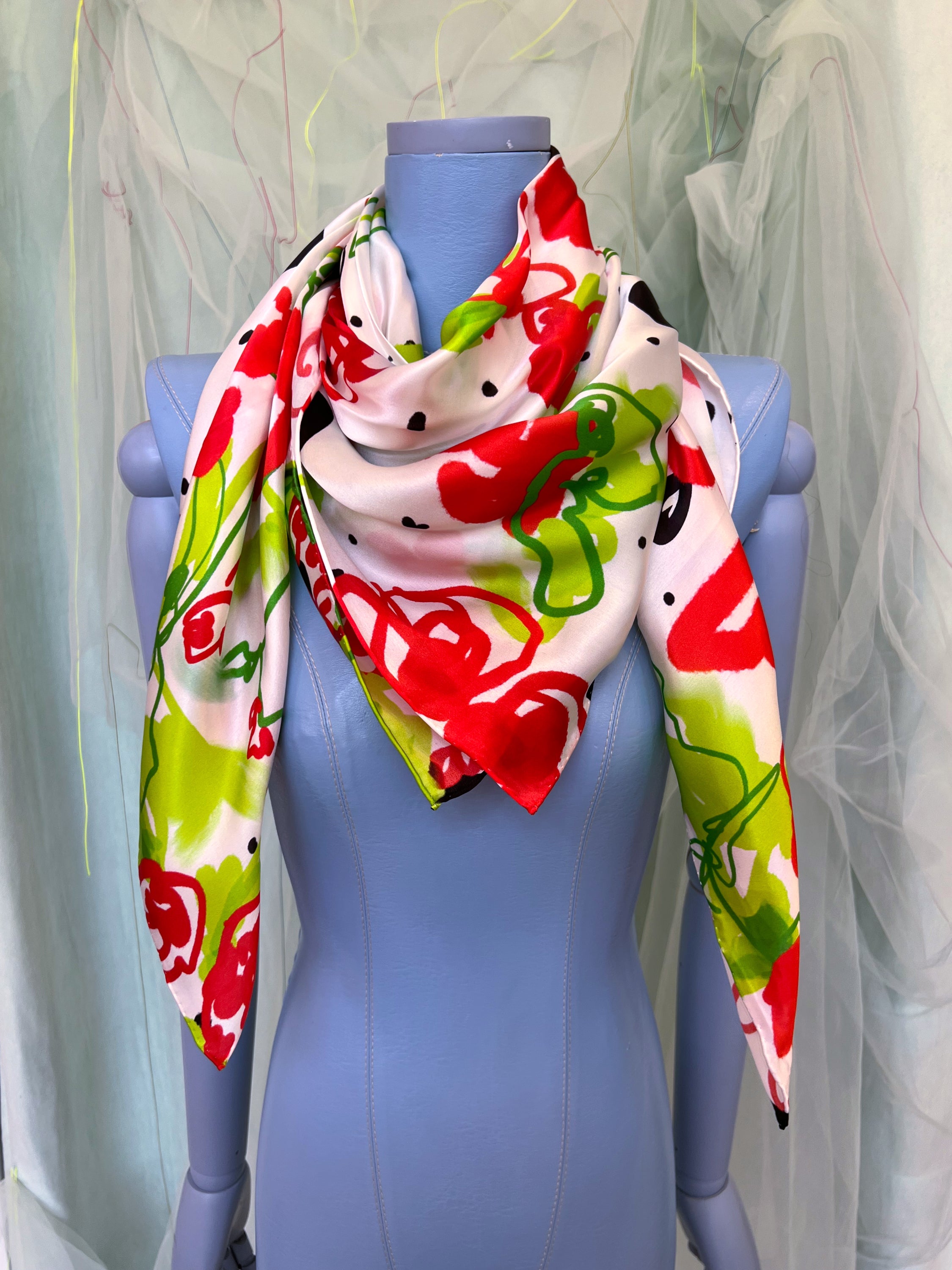 100% Silk Scarf