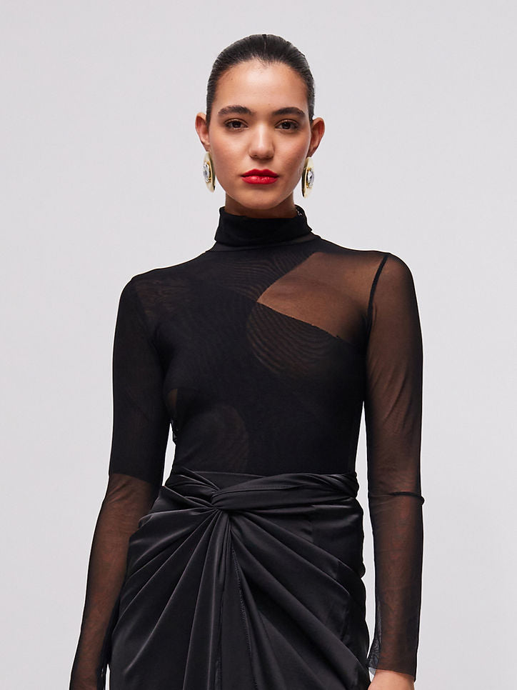 Cool Cut Top - Black