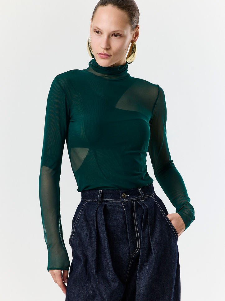 Cool Cut Top - Green