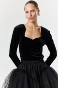 Love forever Velvet Top