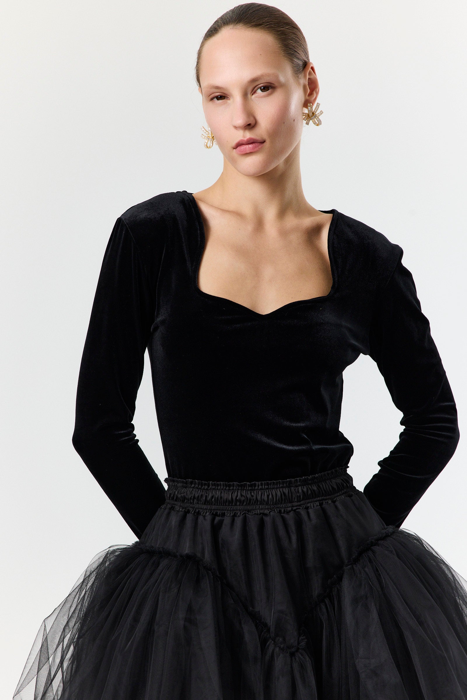 Love forever Velvet Top