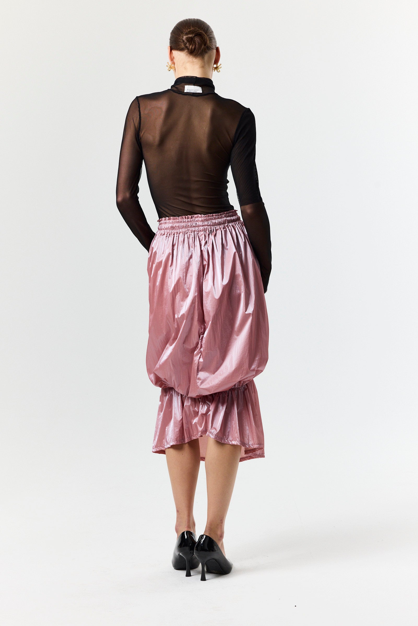 Unexpected Skirt- Light Pink Taffeta
