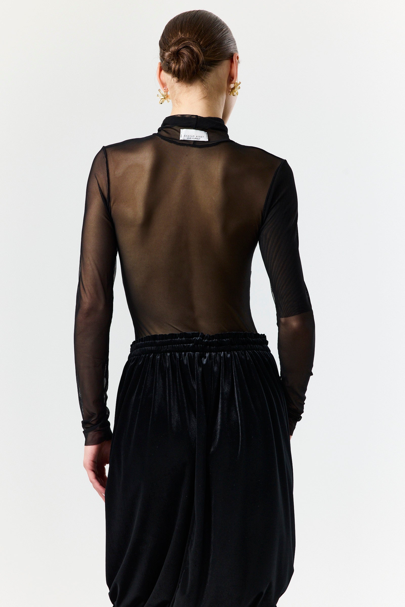 Unexpected Skirt- Black Velvet