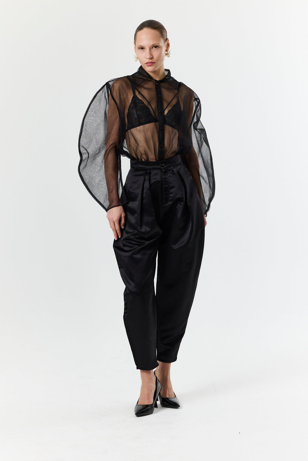 Round Tulle Shirt