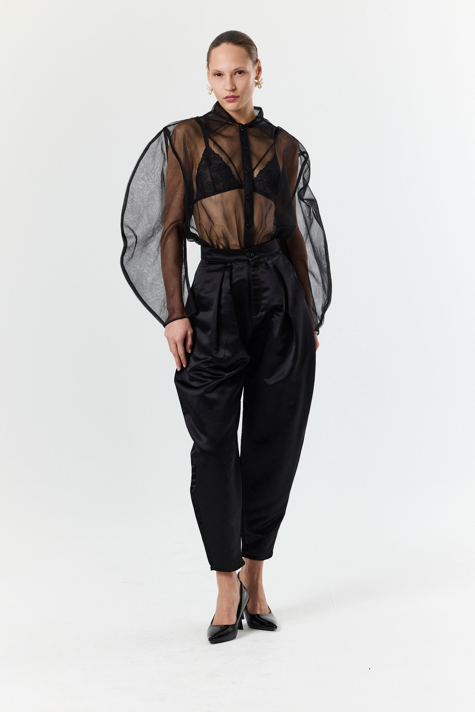 Round Tulle Shirt