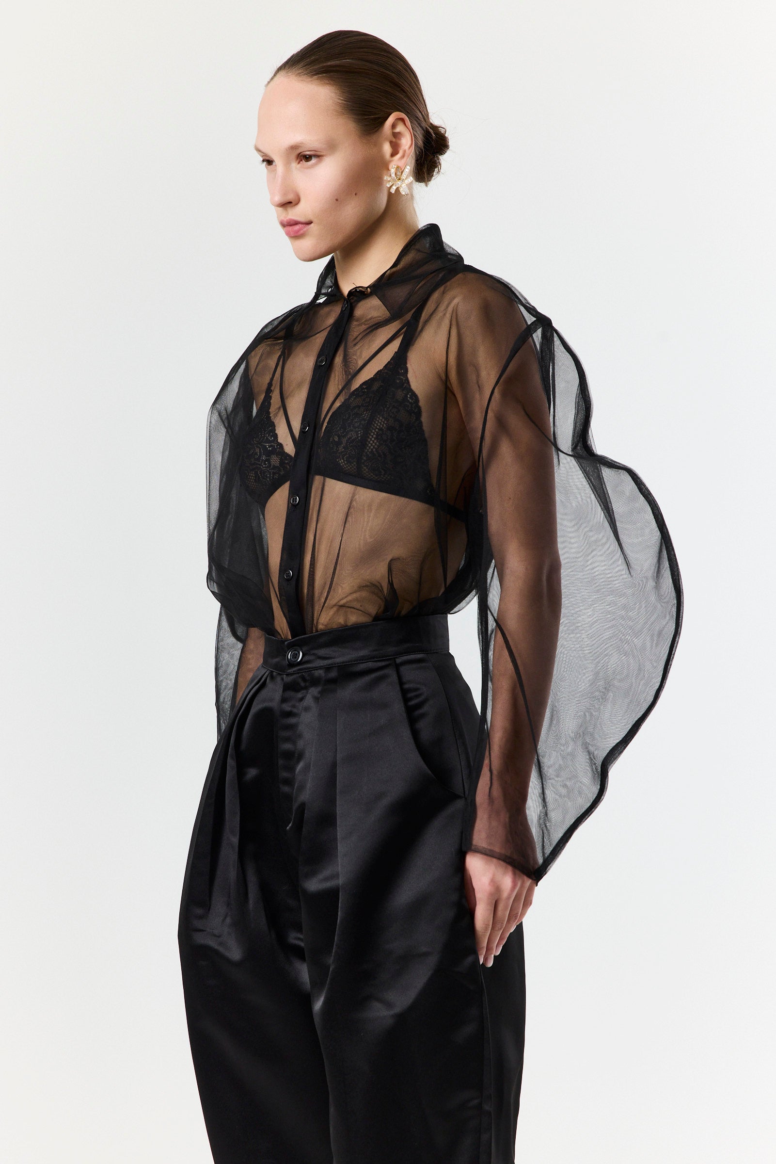 Round Tulle Shirt
